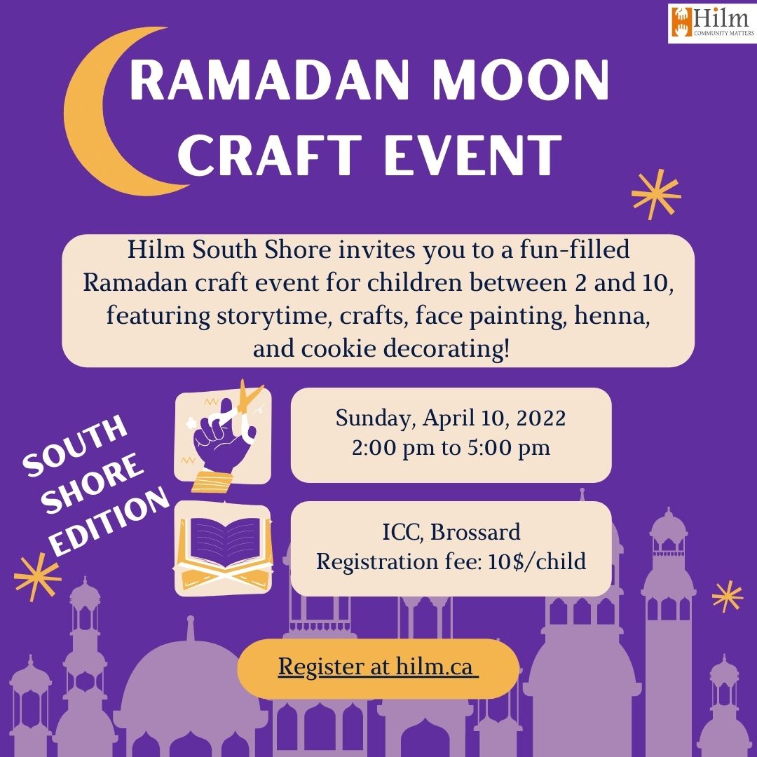 South Shore Ramadan Moon Craft Event